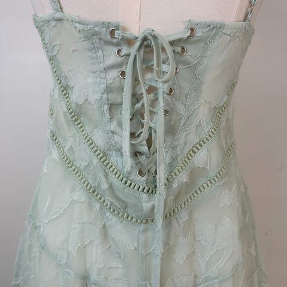 Unbranded Womens Y2K Fairy Maxi Dress Size M Ethereal Corset Renaissance Whimsy - Picture 8 of 12